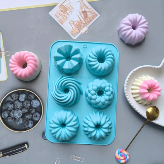 Silikonski kalupi za kolače i kekse