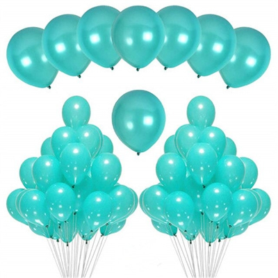 Latex baloni tifanny plavi - mint