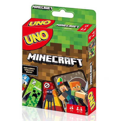 Igrače karte UNO Minecraft