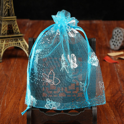 Organza vrećice 9x12cm plave