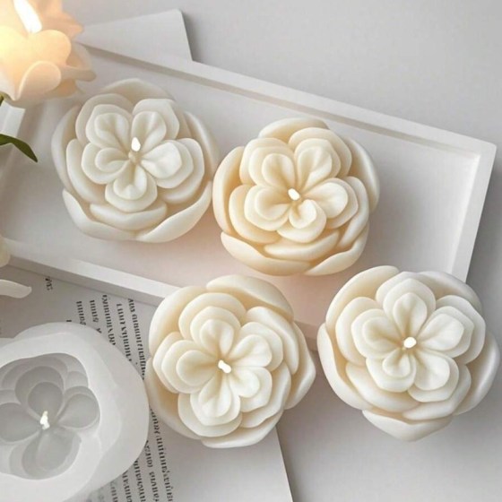 Silikonski kalup - lotos