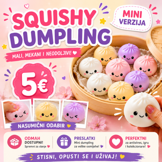 Squishy Dumpling igračke