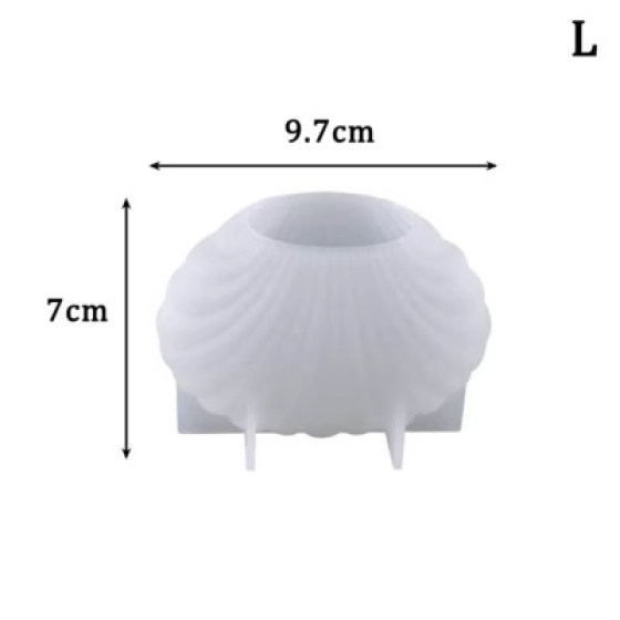 Silikonski kalup - školjka I