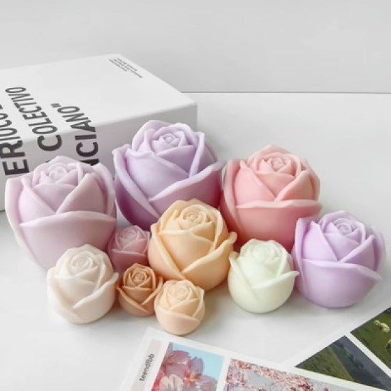 Silikonski kalup - ruža 