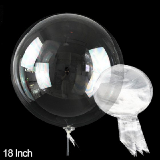 Balon PVC prozirni 45cm