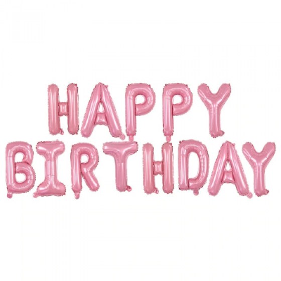 Baloni Happy Birthday rozi Baloni Happy Birthday rozi