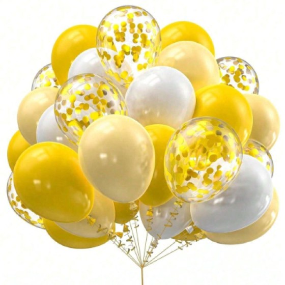 Baloni latex žuti MIX  Baloni latex žuti MIX