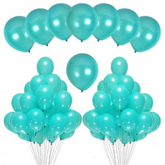 Latex baloni tifanny plavi - mint Latex baloni tifanny plavi - mint