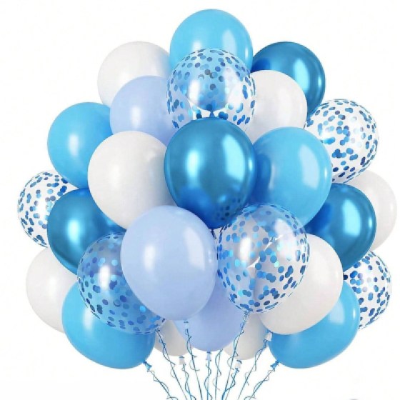 Baloni latex plavi  MIX 01 Baloni latex plavi  MIX