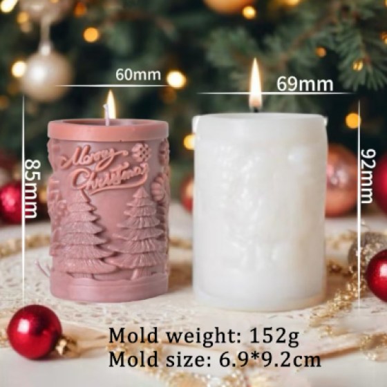 Silikonski kalup Božić II