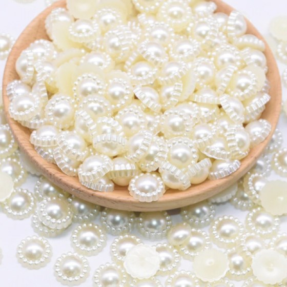 Cirkoni okrugli biserni bež 12mm Cirkoni okrugli bijeli biserni 14mm