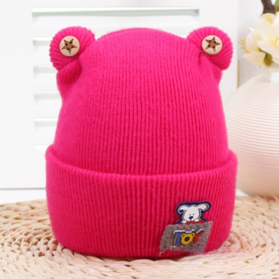 Dječja kapa psić ružičasta