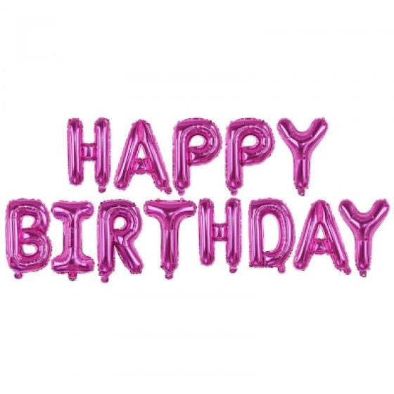 Baloni Happy Birthday ružičasti Baloni Happy Birthday ružičasti