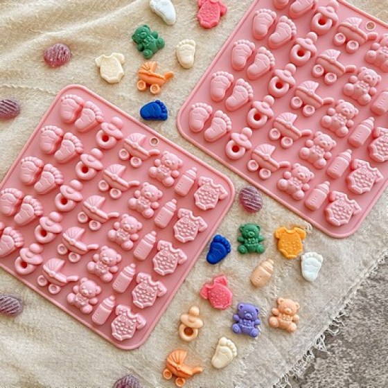 Silikonski kalup – motivi za bebu