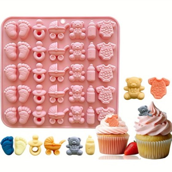 Silikonski kalup – motivi za bebu