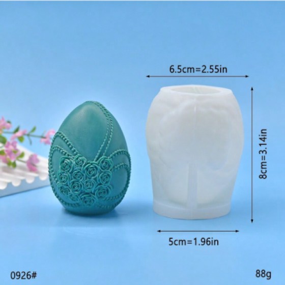 Silikonski kalup za svijeće - jaje 