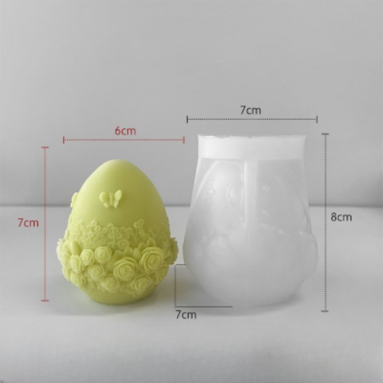 Silikonski kalup za svijeće - jaje 