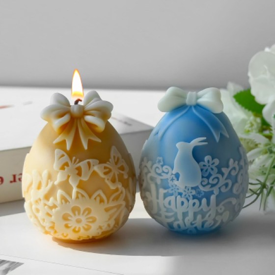 Silikonski kalup za svijeće - jaje 