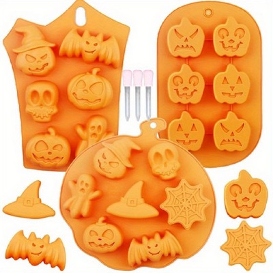 Silikonski kalupi Halloween Set Silikonski kalup Halloween