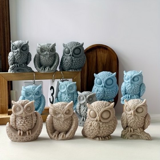 Silikonski Kalup – Sova 02 Silikonski Kalup – Sova