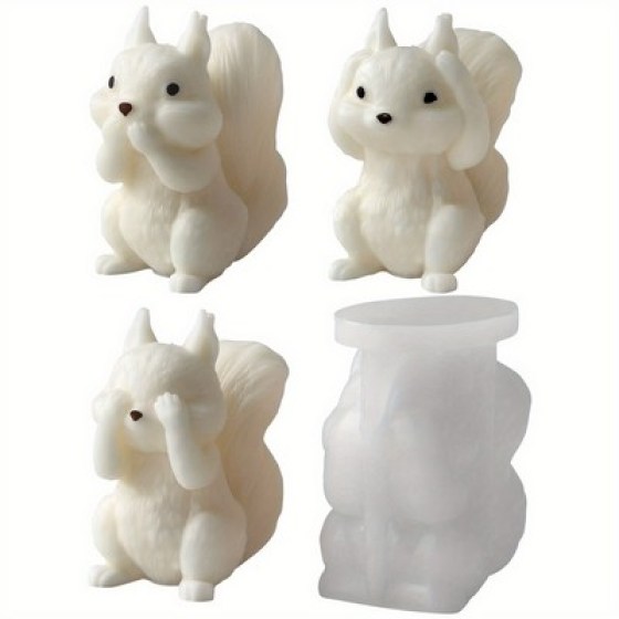 Silikonski Kalup – Vjeverica 