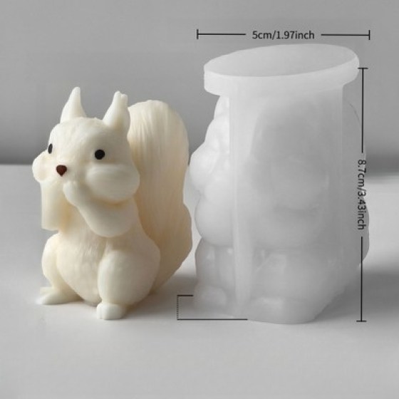 Silikonski Kalup – Vjeverica 