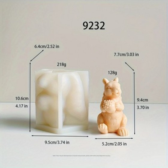 Silikonski Kalup – Vjeverica 