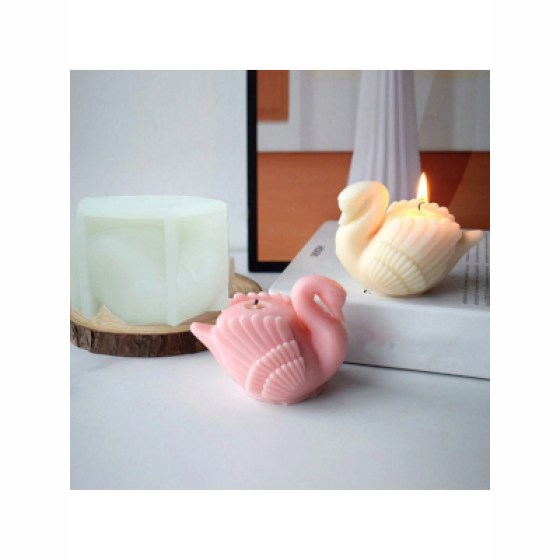 Silikonski kalup za svijeće - labud