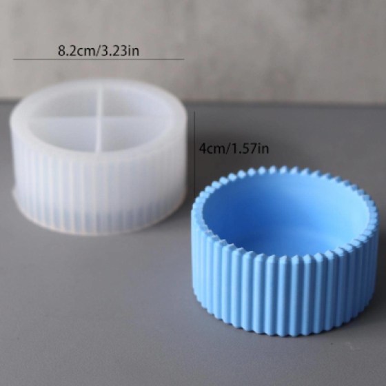 Silikonski kalup za svijećnjake