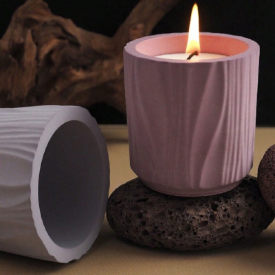 Silikonski kalup za svijećnjake