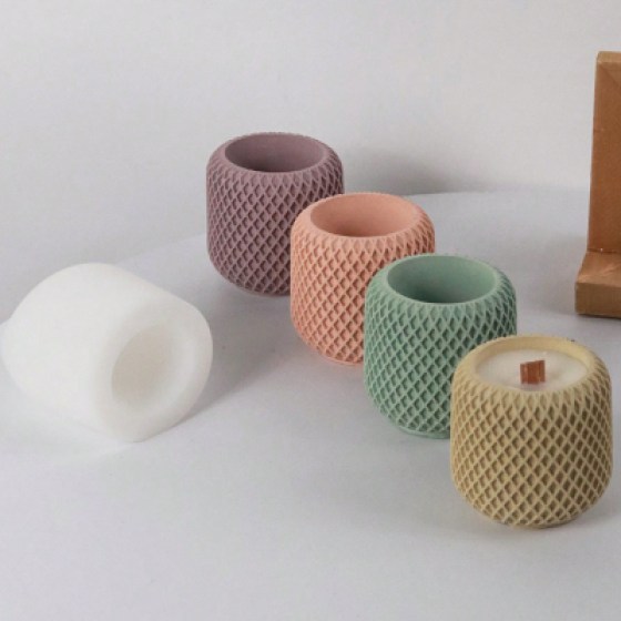 Silikonski kalup za svijećnjake