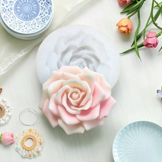 Silikonski kalup - ruža 