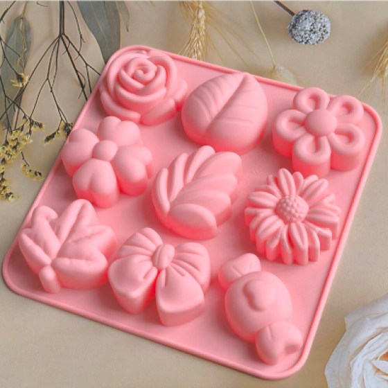 Silikonski kalup - cvjetići