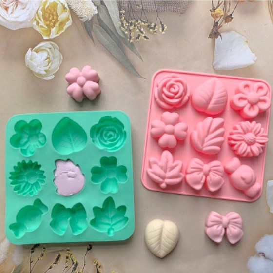 Silikonski kalup - cvjetići