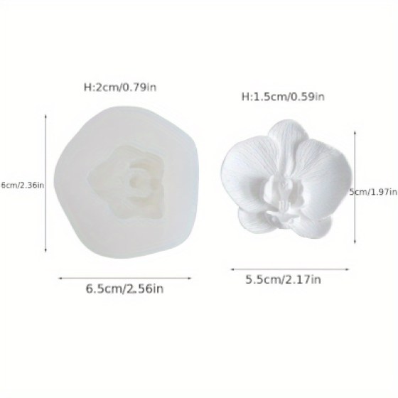 Silikonski kalup - orhideja