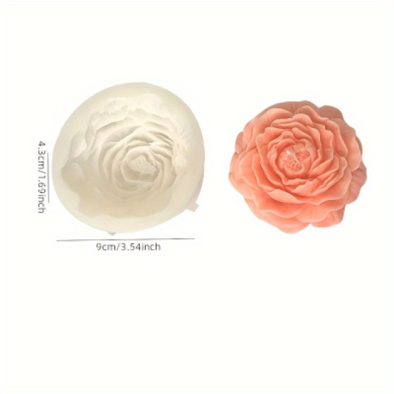 Silikonski kalup - ruža I