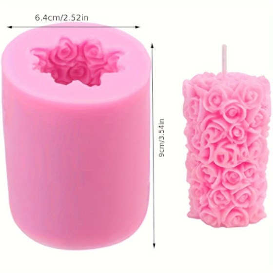 Silikonski kalup - ružice