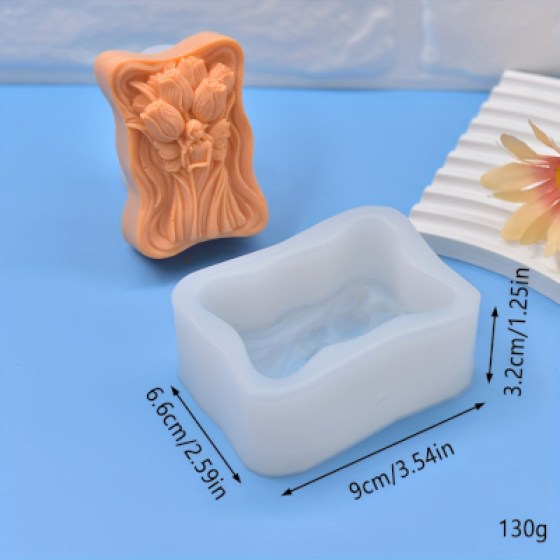 Silikonski kalup za sapune 04