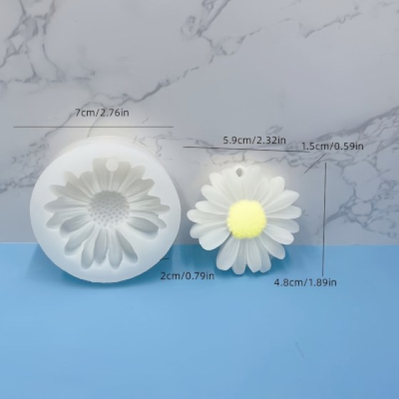 Silikonski kalup - tratinčica