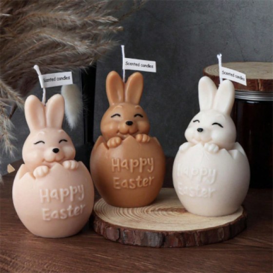 Silikonski kalup za svijeće - jaje 