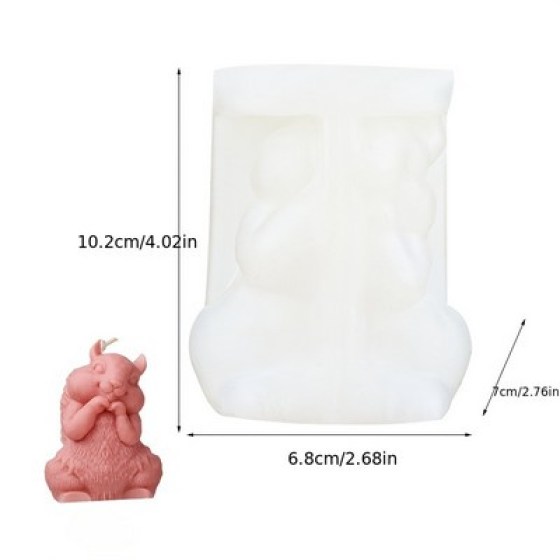 Silikonski Kalup – Vjeverica 