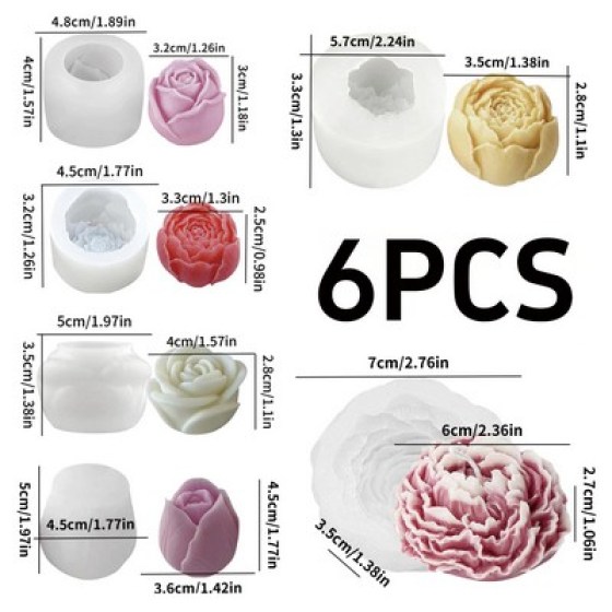 Silikonski kalupi/set