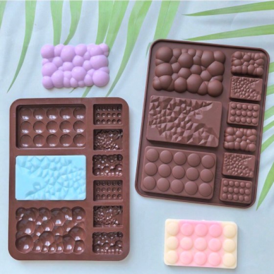 Silikonski kalup za izradu čokolade 02