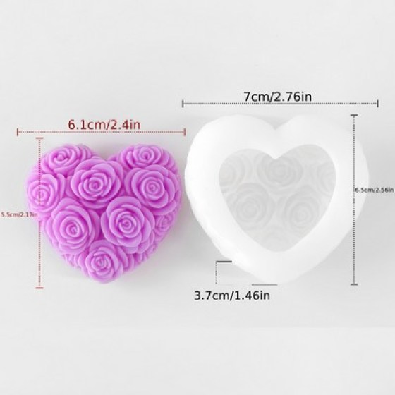 Silikonski kalup za svijeće - anđeo 05