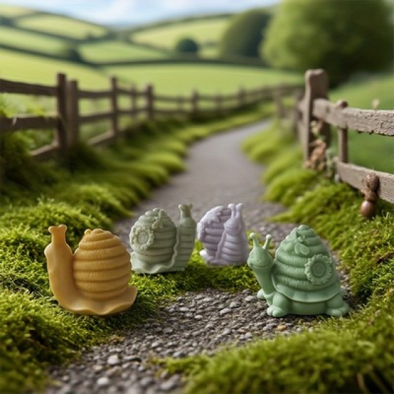 Silikonski Kalup – Puž