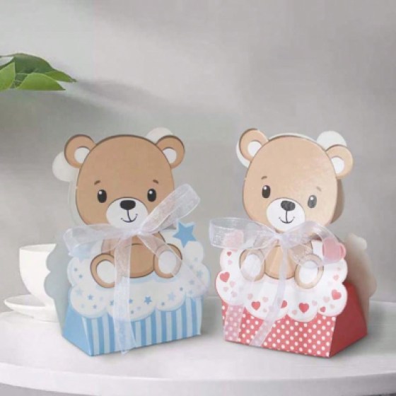 Ukrasne kutijice - Medvjedići Kutijice za slatkiše - Jednorog