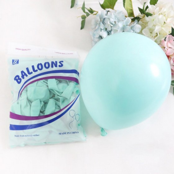 Latex baloni pastelni tiffany plavi (mint) Latex baloni pastelni tiffany plavi