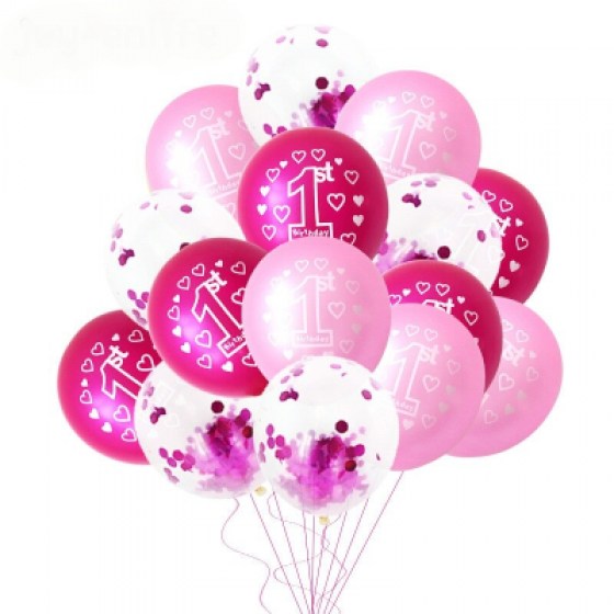 Latex baloni rozi MIX 2 Latex baloni rozi MIX 2