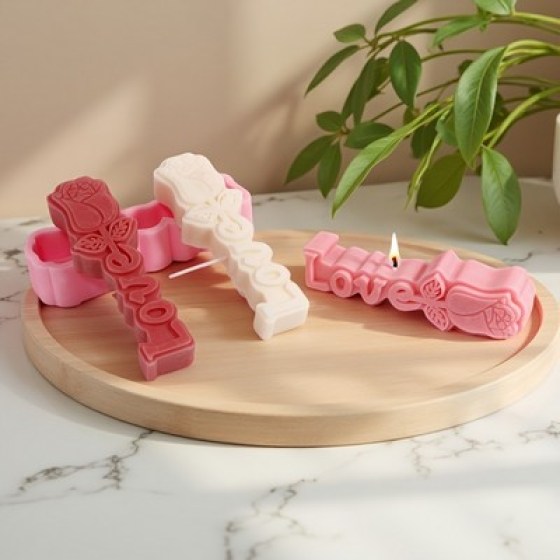 Silikonski kalup za svijeće 