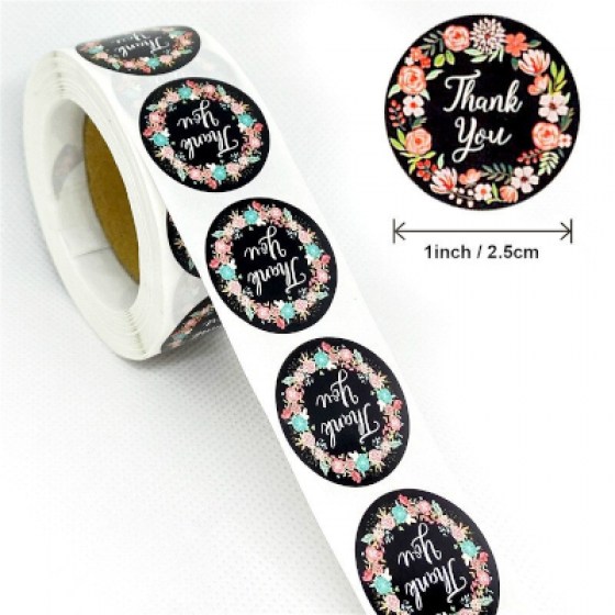 Samoljepljive naljepnice "Thank You" 09